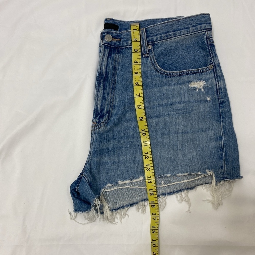 Uniqlo ,Women’s,Blue,Distressed,Short Jeans.Size-10 - Picture 7 of 10